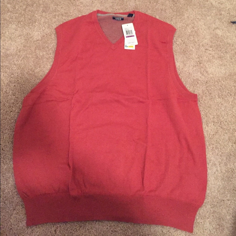 Men's Salmon Sweater Vest